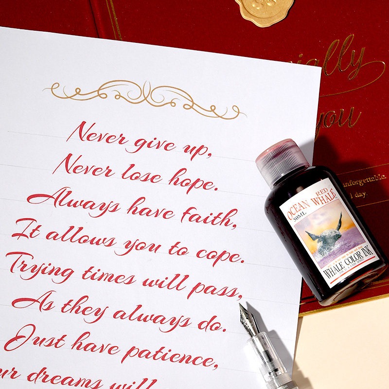 Banmi クジラシリーズ万年筆インクナノグレードノンカーボ - Fountain Pen Bottled Ink のレビューと価格