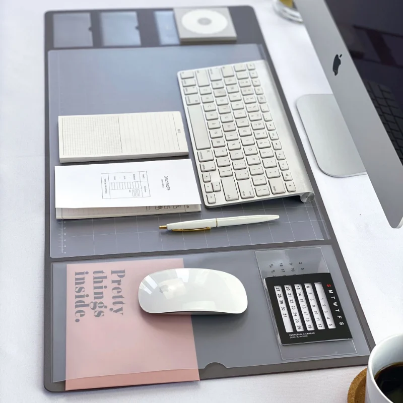 ポータブルメモパッド大型マウスパッドゲーム用防水滑り止めマウ - Leather Desk Pad のレビューと価格