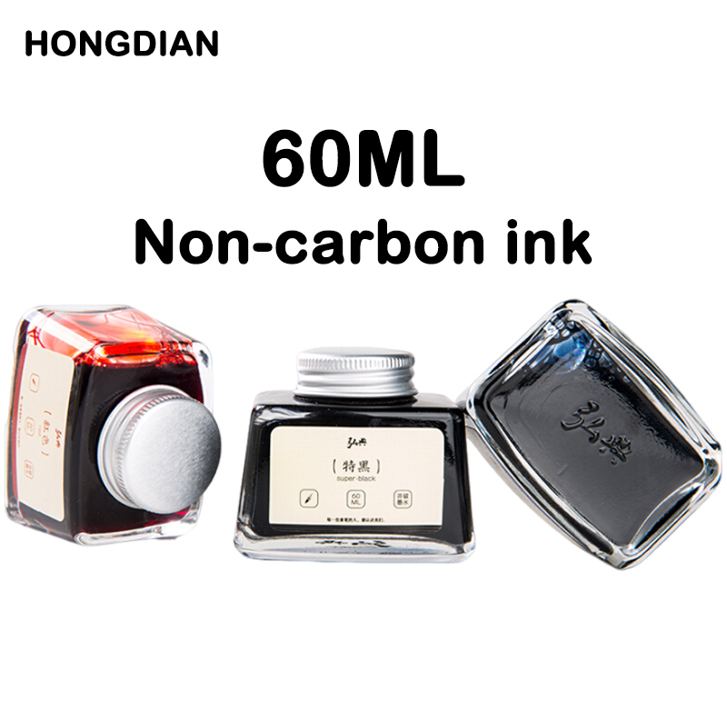 Hongdian万年筆インク、カラーインク、ガラス瓶、詰め替 - Fountain Pen Bottled Ink のレビューと価格